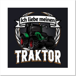 Landwirt ich liebe meinen Traktor Posters and Art